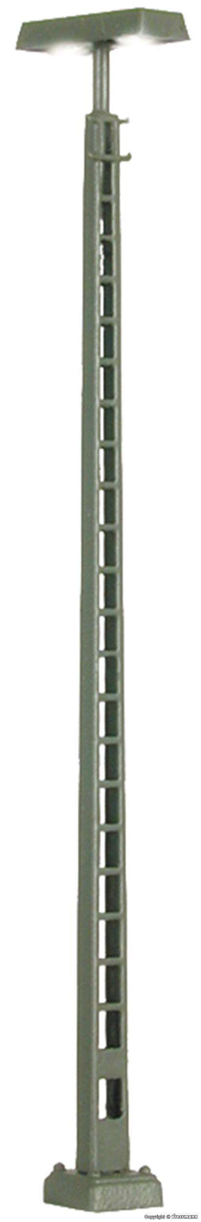 Lattice mast light, 2 LEDs white