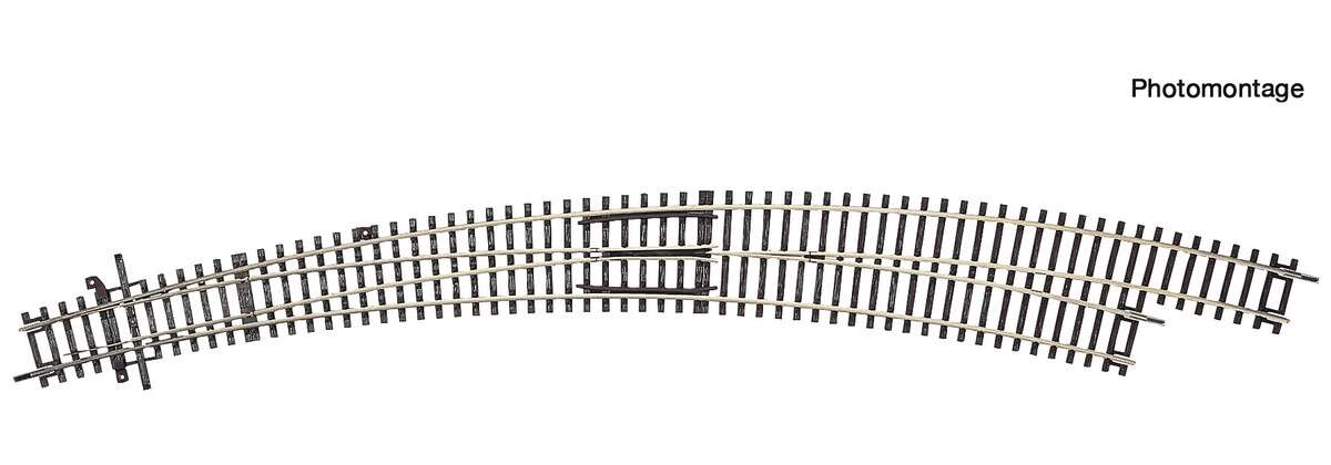 Curved turnout right BWr9/10