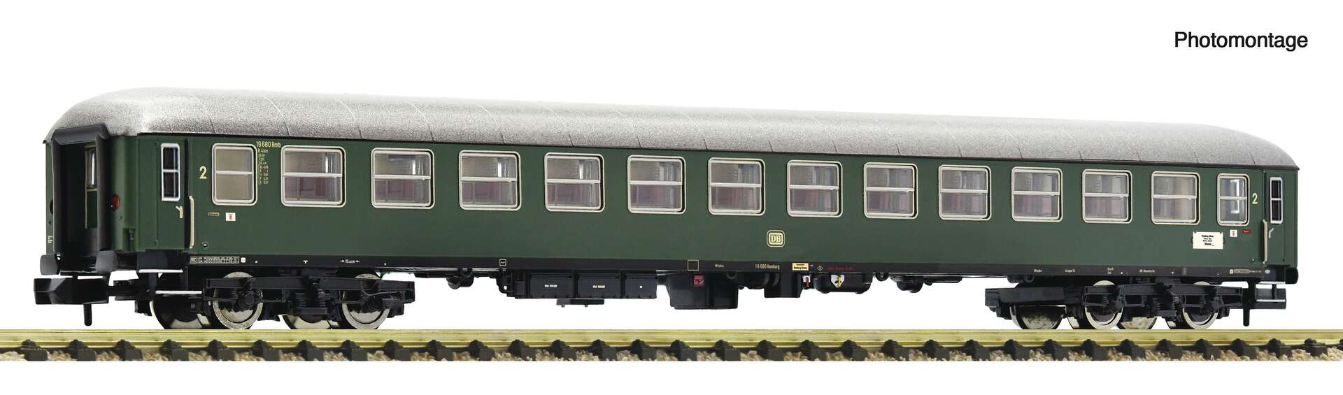 2nd class express train coach, DB
