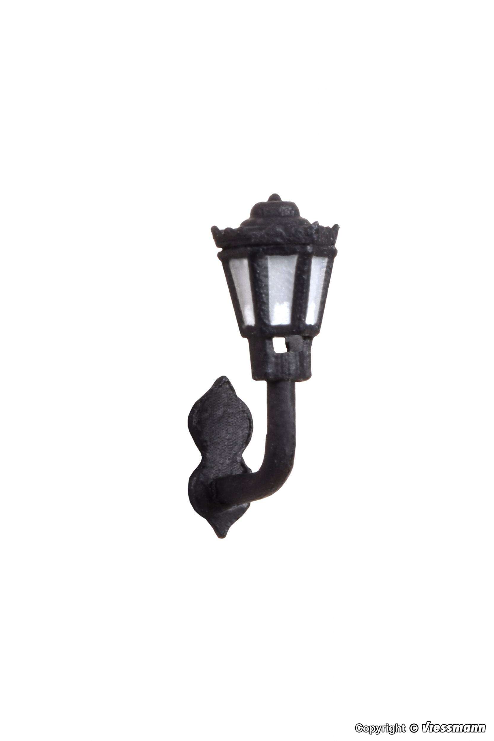 Nostalgic wall lamp, LED warm-white