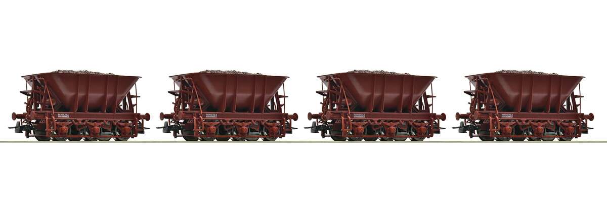 4-piece set 2: Ore wagons, SJ