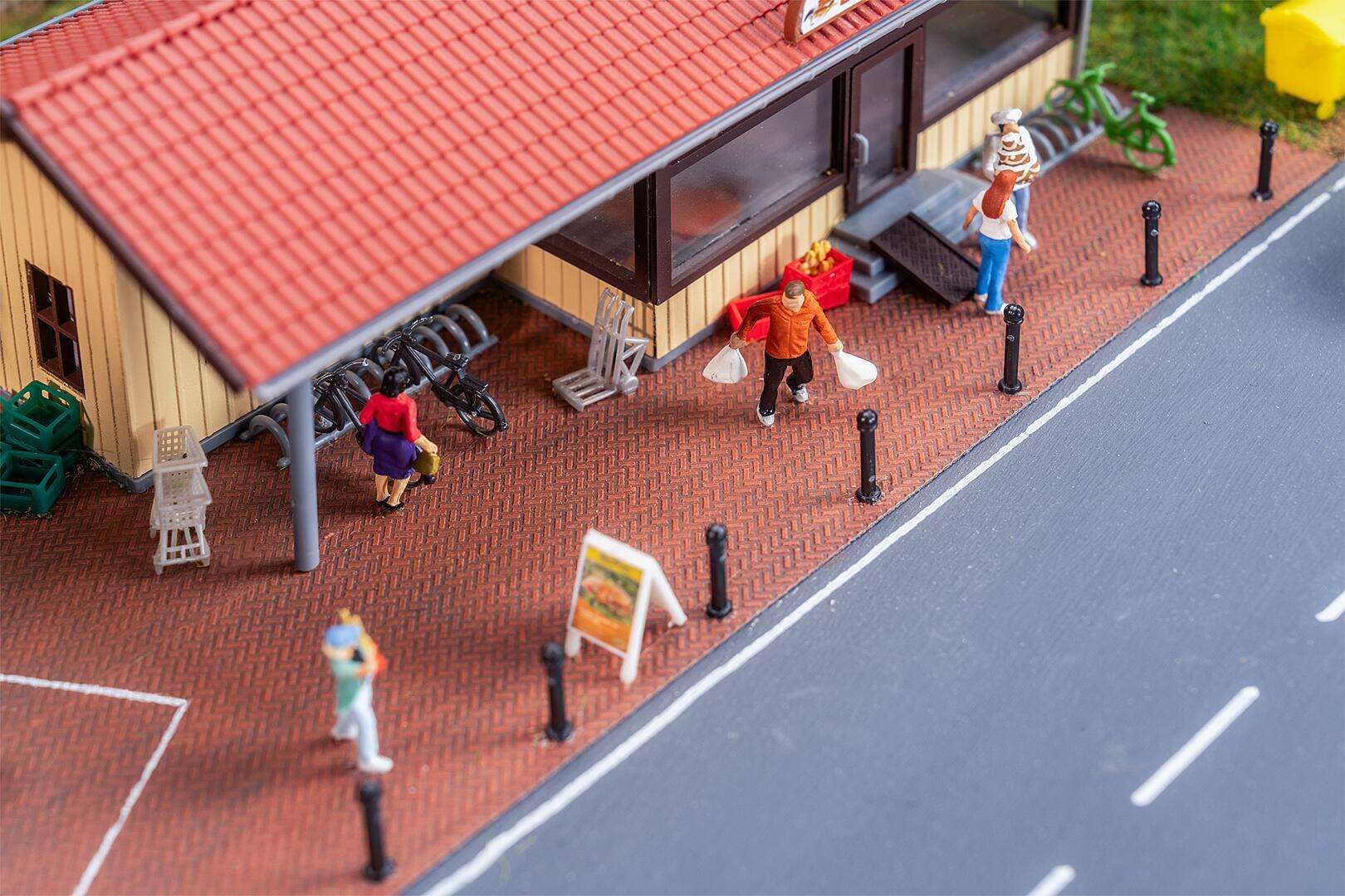 PREMIUM Road film Clinker paving, red