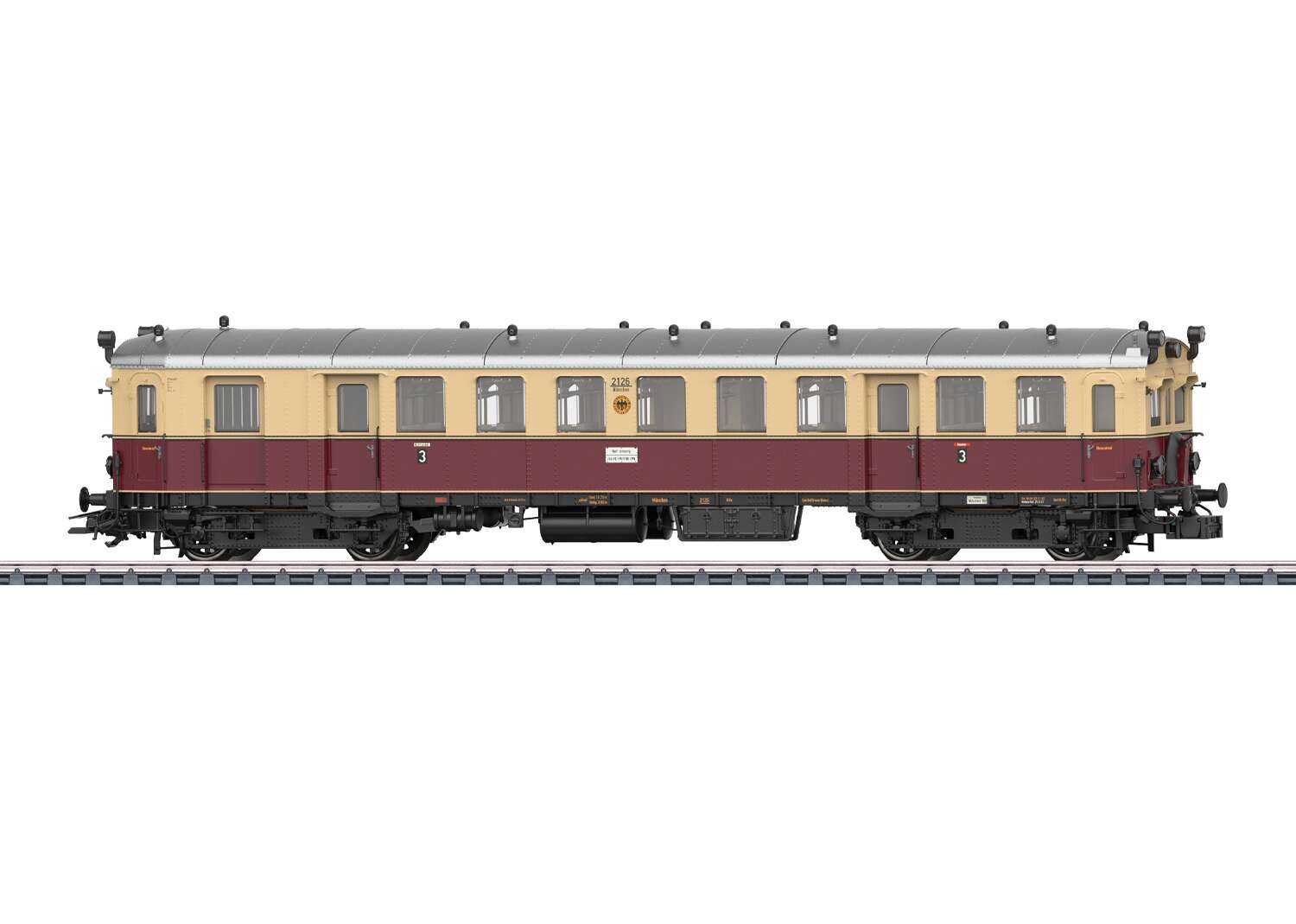 Class elT Rail Car 1126 with class elS control car 2126