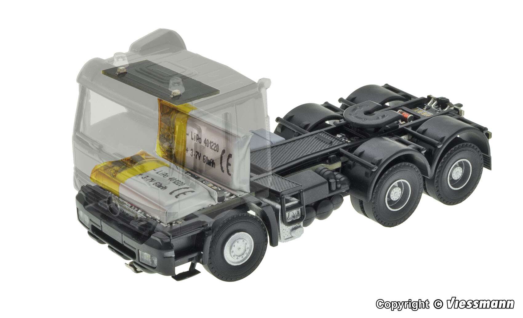 MB Actros 3-axle chassis, base