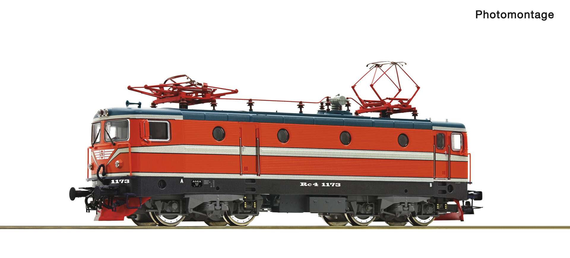 Electric locomotive Rc 4 1173, SJ