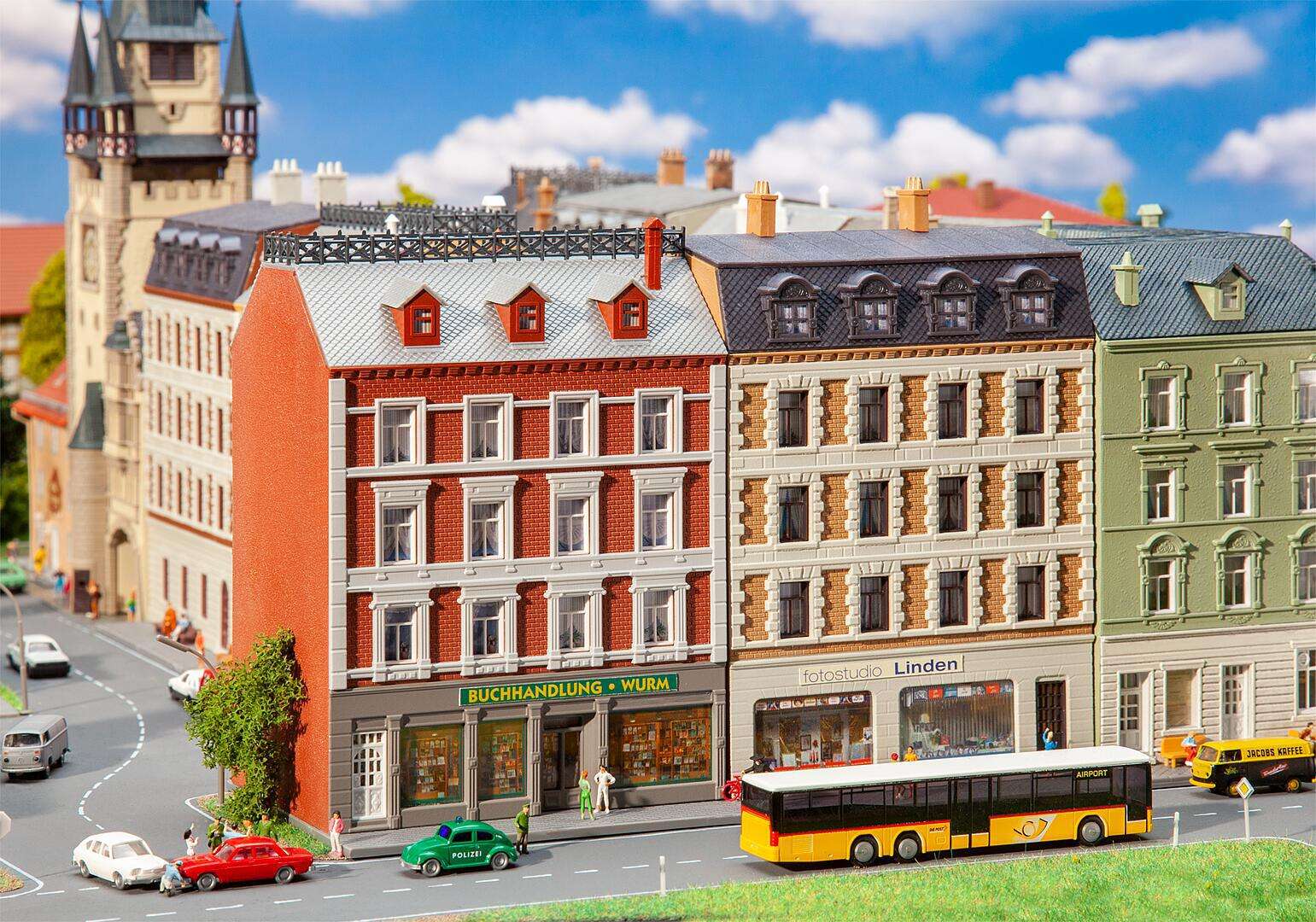 2 Renovated town houses with shops