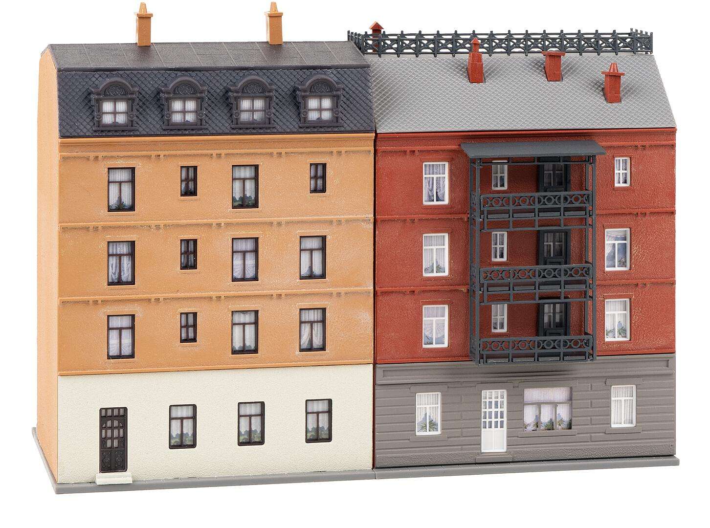 2 Renovated town houses with shops