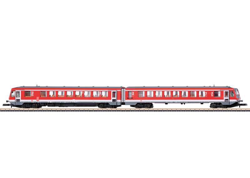 Class 628.2 Diesel Powered Rail Car with a Class 928.2 Cab Control Car