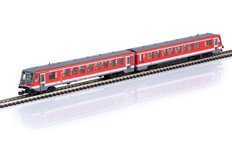 Class 628.2 Diesel Powered Rail Car with a Class 928.2 Cab Control Car