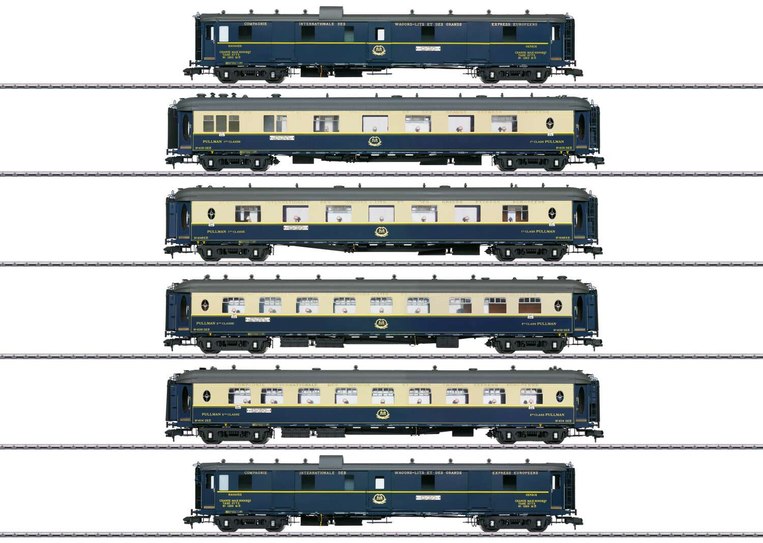 EDELWEISS Pullman Car Set