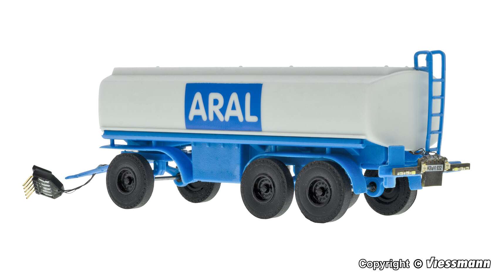 3-axle ARAL tanker trailer, functional model