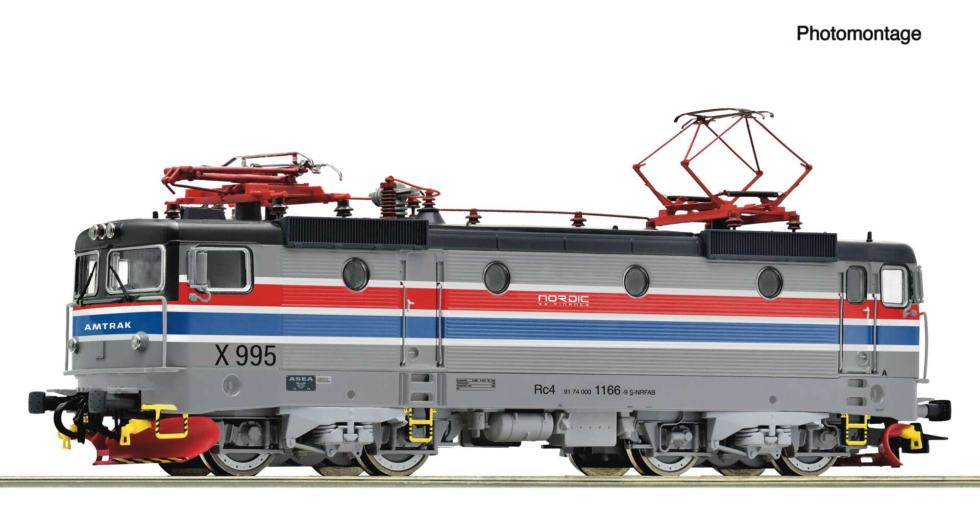 Electric locomotive Rc 4 1166, NRFAB
