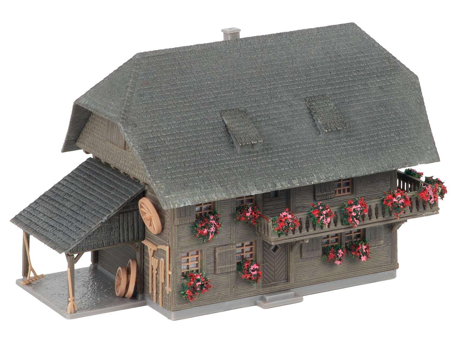 Clockmaker's house with figure Anniversary model