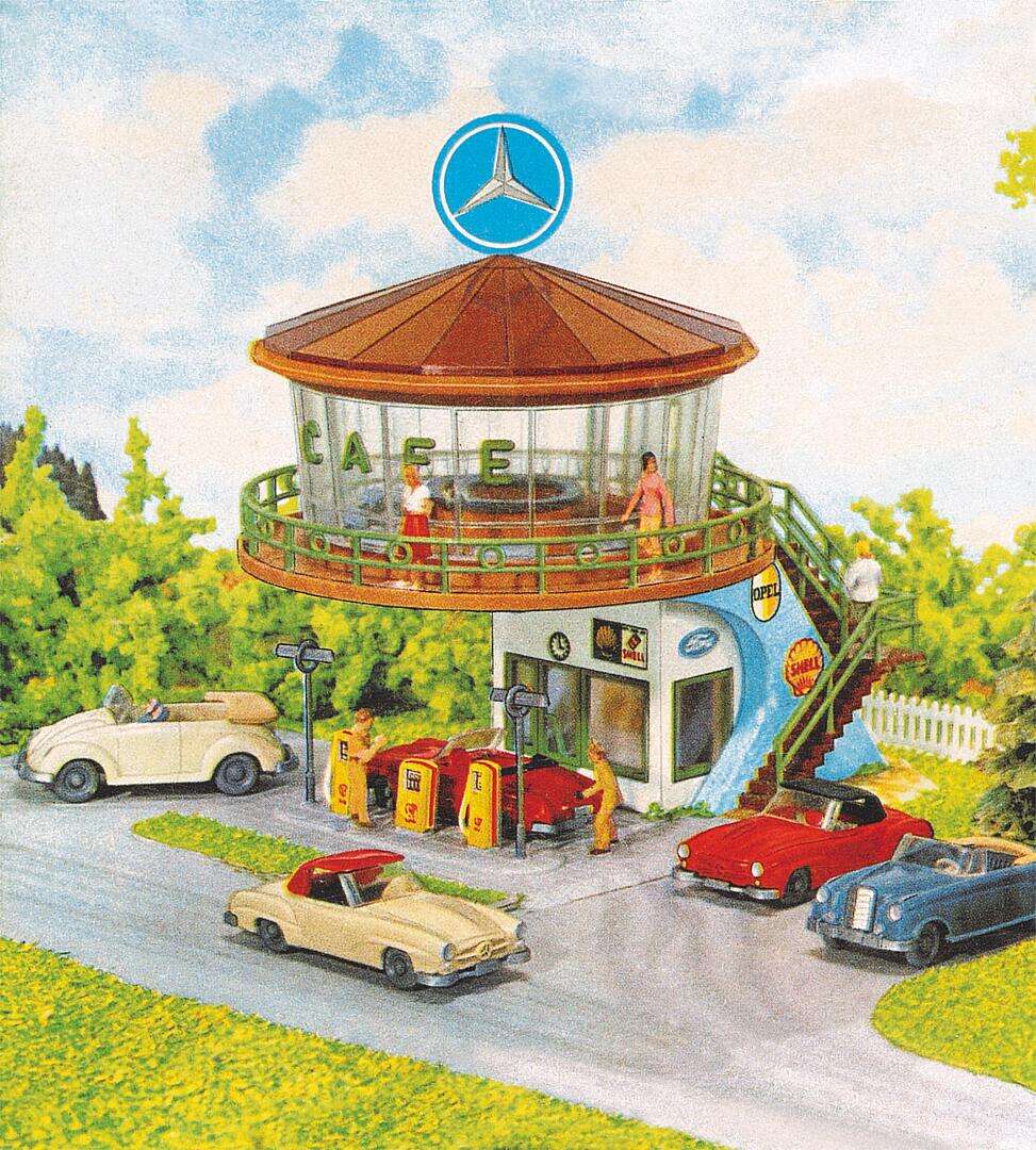 B-214 Car service area