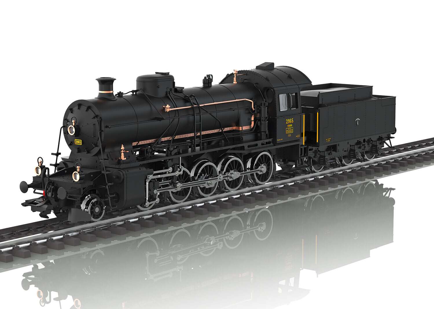 Class C 5/6 "Elephant" Steam Locomotive with a Tender