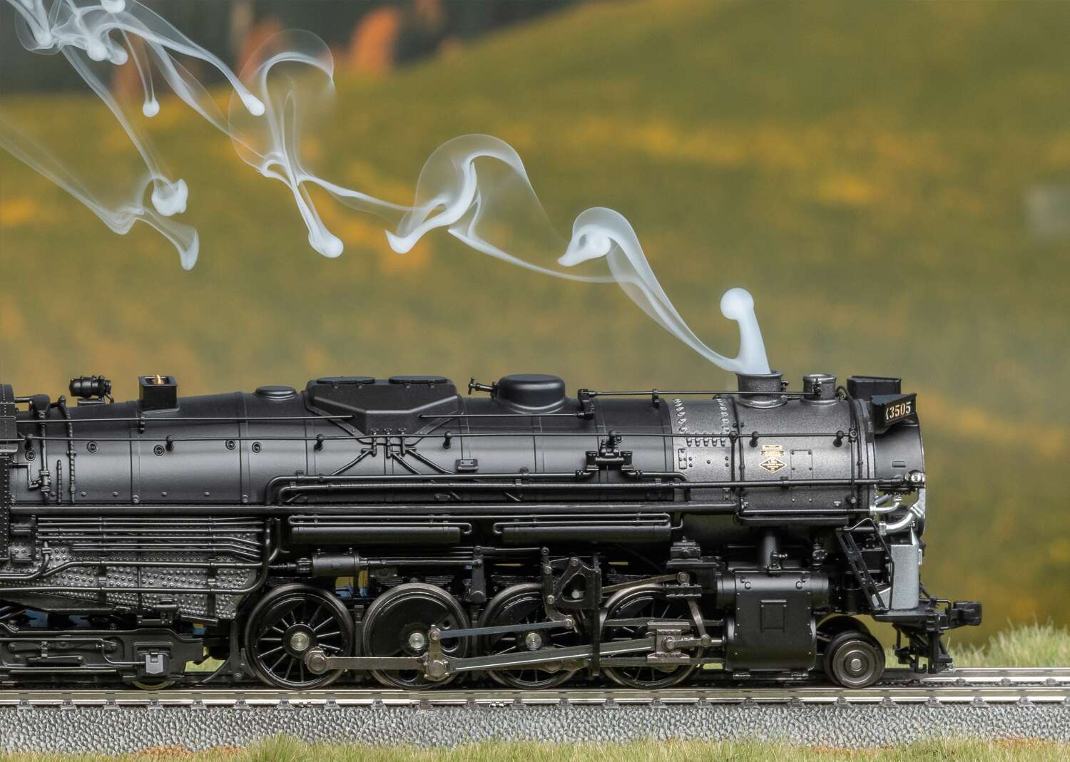 Berkshire 2-8-4 Steam Locomotive