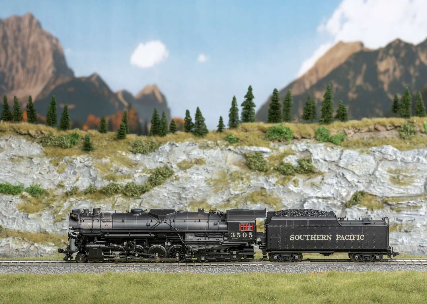 Berkshire 2-8-4 Steam Locomotive