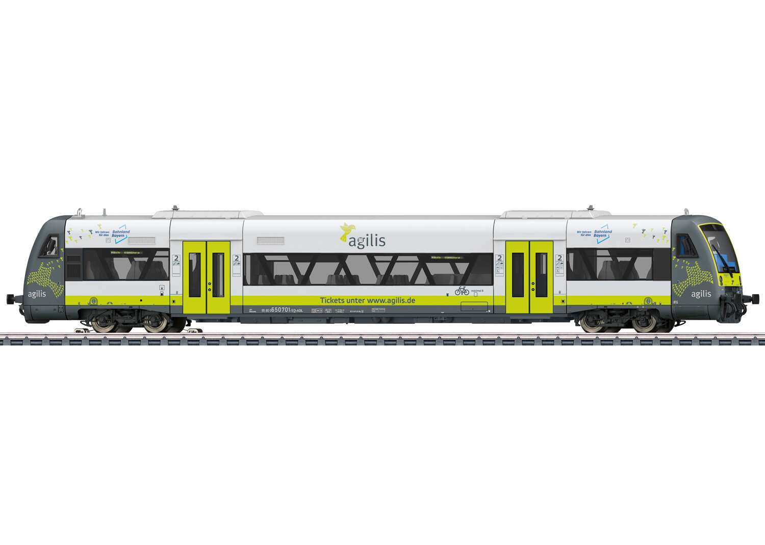 Class 650 Regio Shuttle RS1 Diesel-Powered Rail Car
