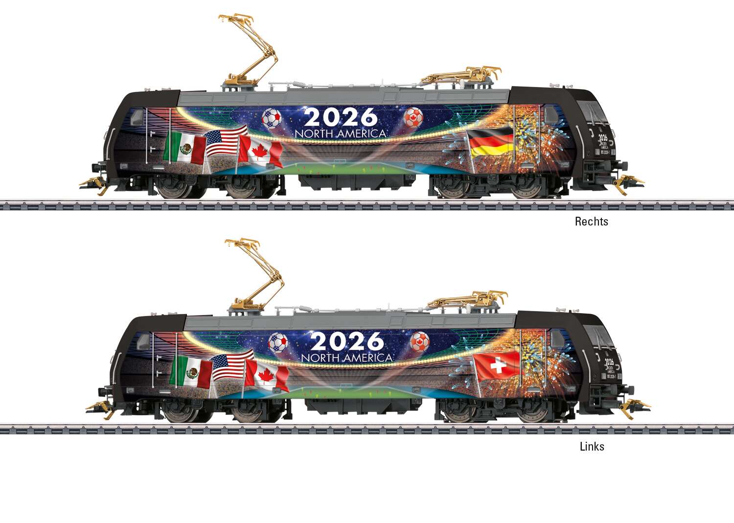 Class 185.2 Electric Locomotive North America 2026 for SWEDEN