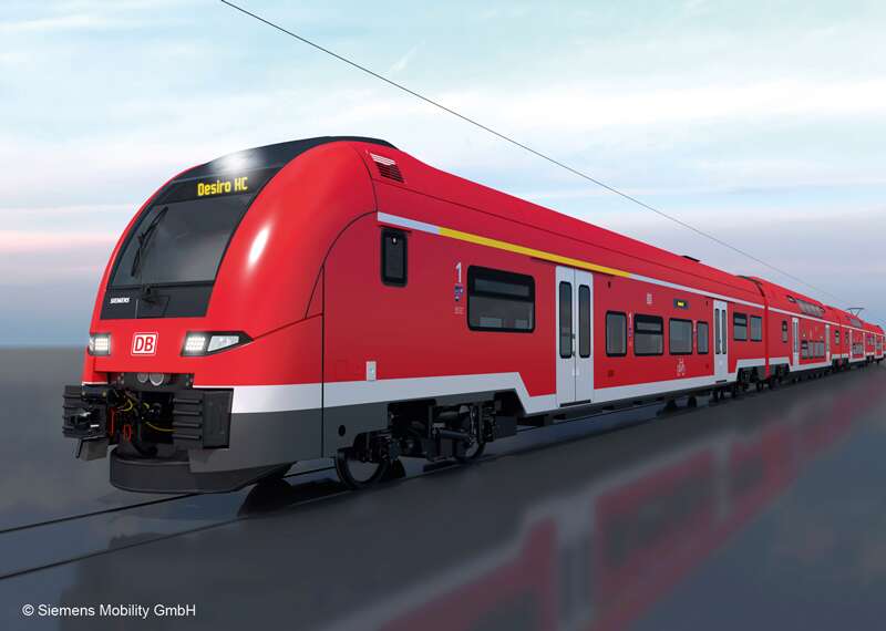 Siemens Desiro HC Electric Powered Train