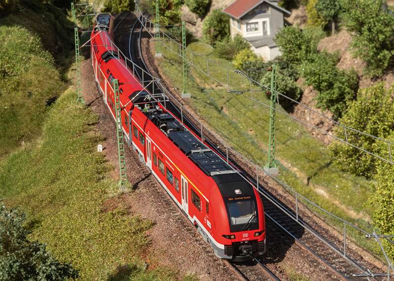 Siemens Desiro HC Electric Powered Train