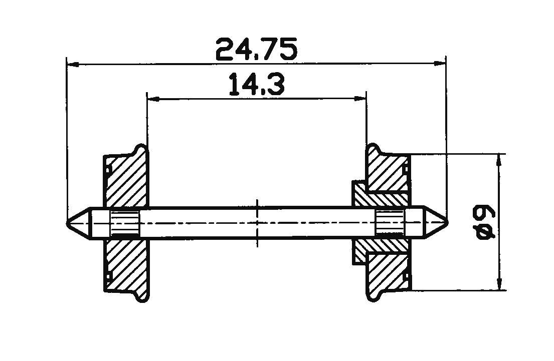 RP-25 wheel set