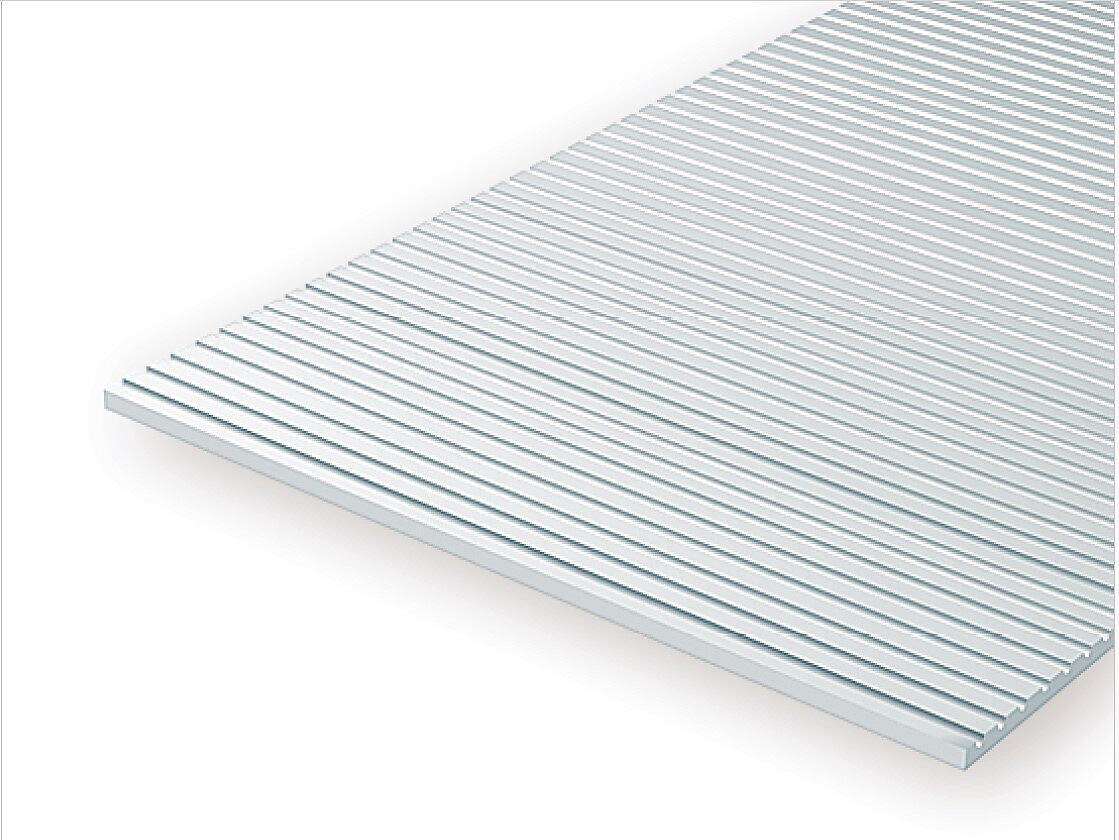 Passenger car siding, thickness 0,75, groove spacing 1,21mm 1stk.
