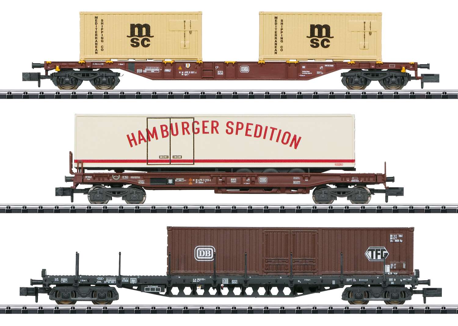 "Container Service" Freight Car Set