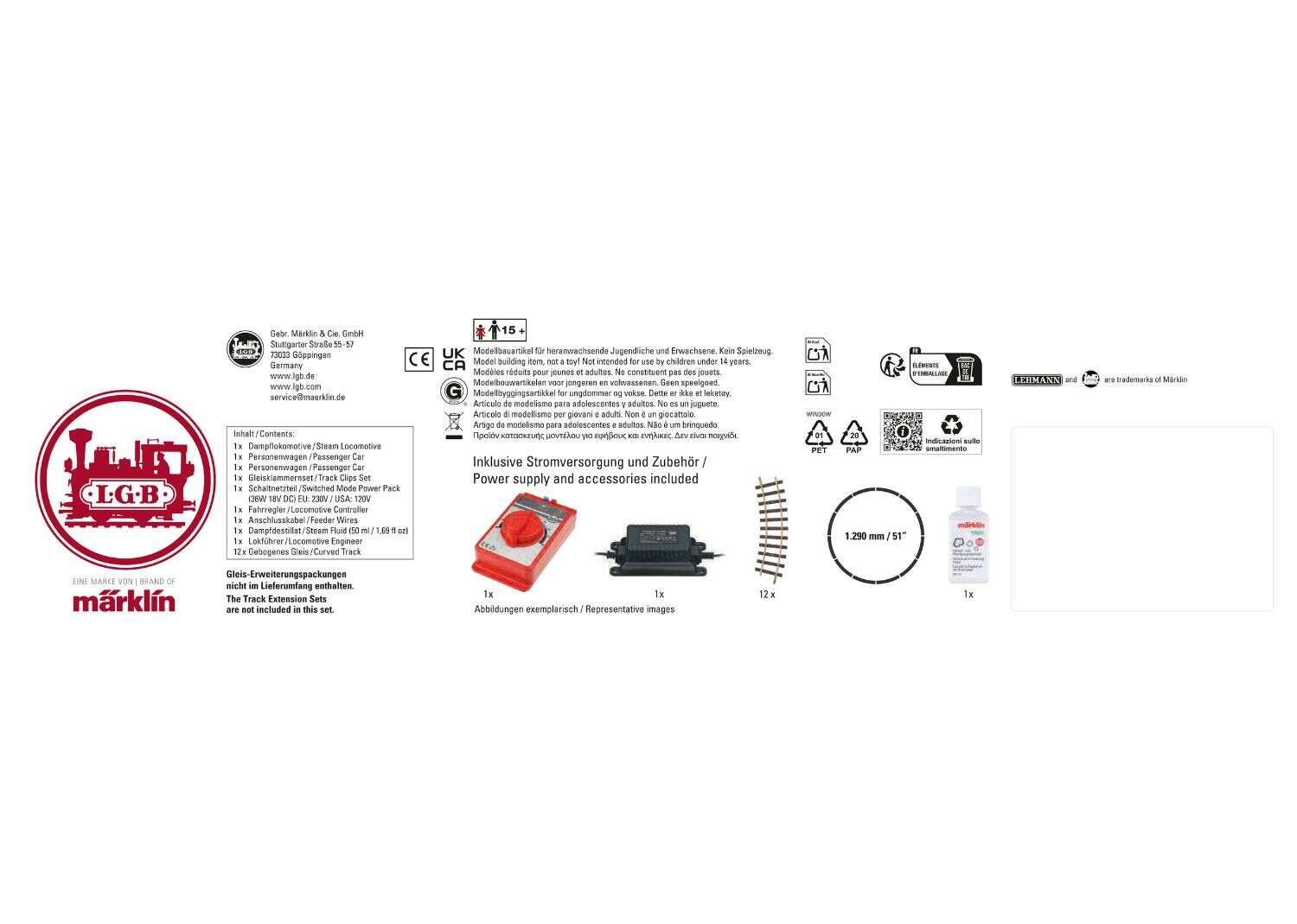 Passenger Train Starter Set