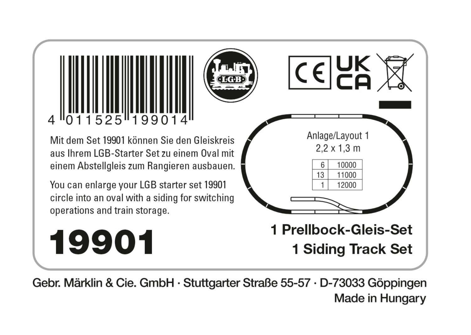 Siding Track Set