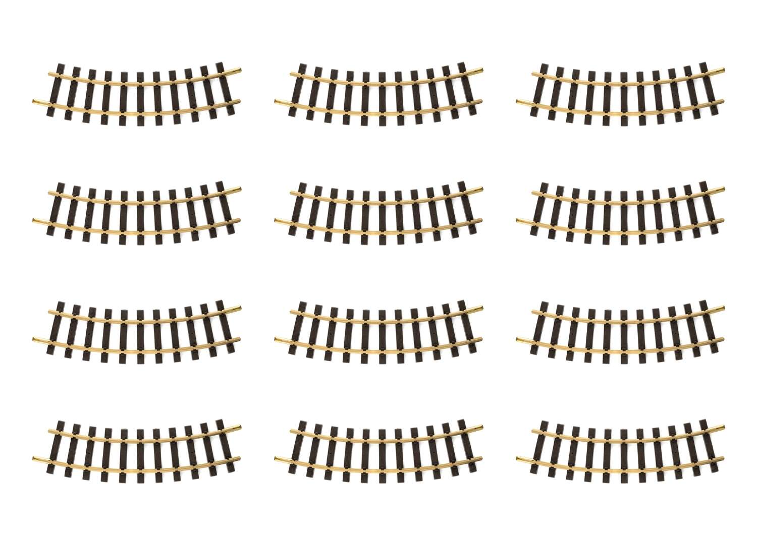 Curved Track Radius R1 30°