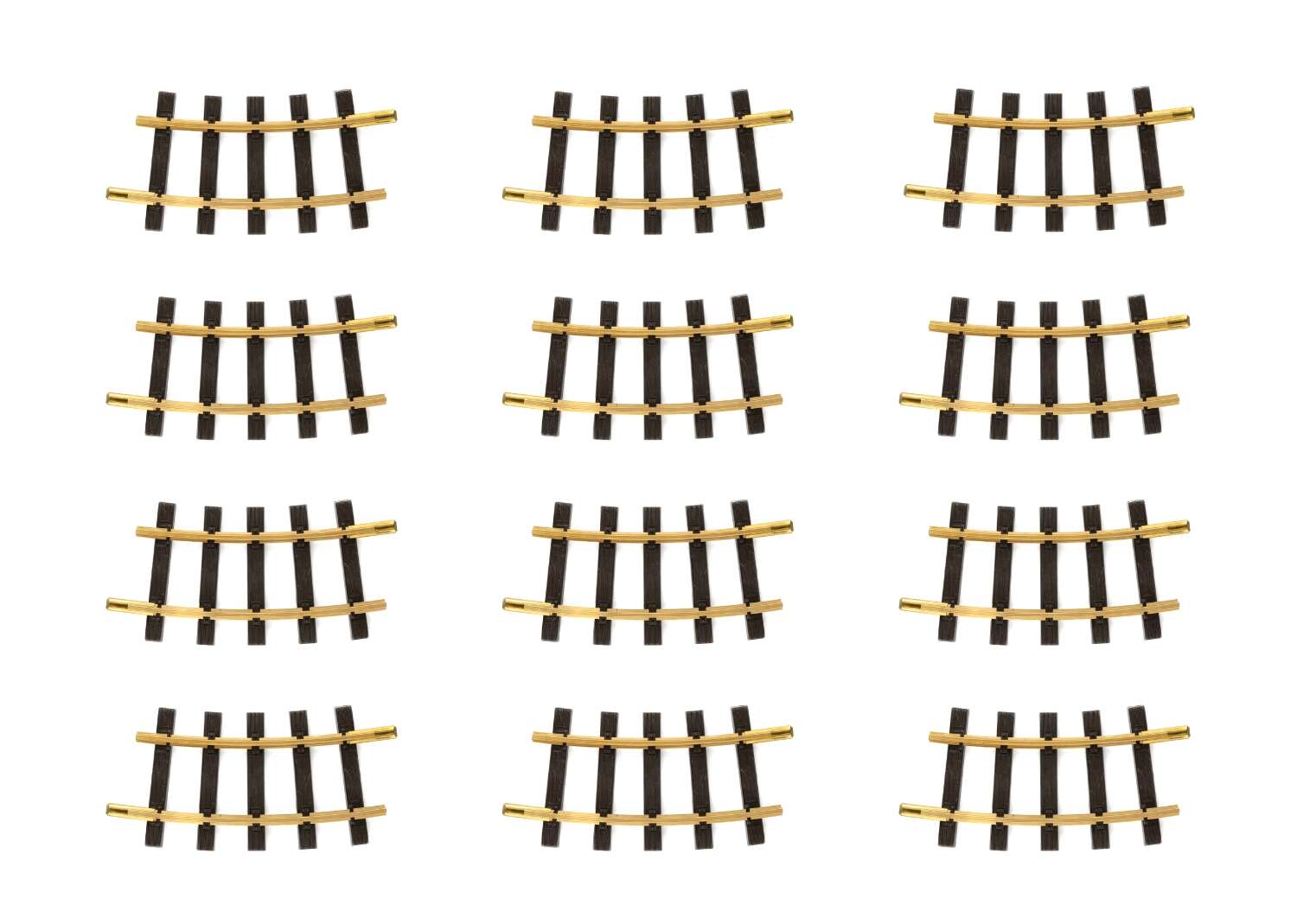 Curved Track Radius R1 15°