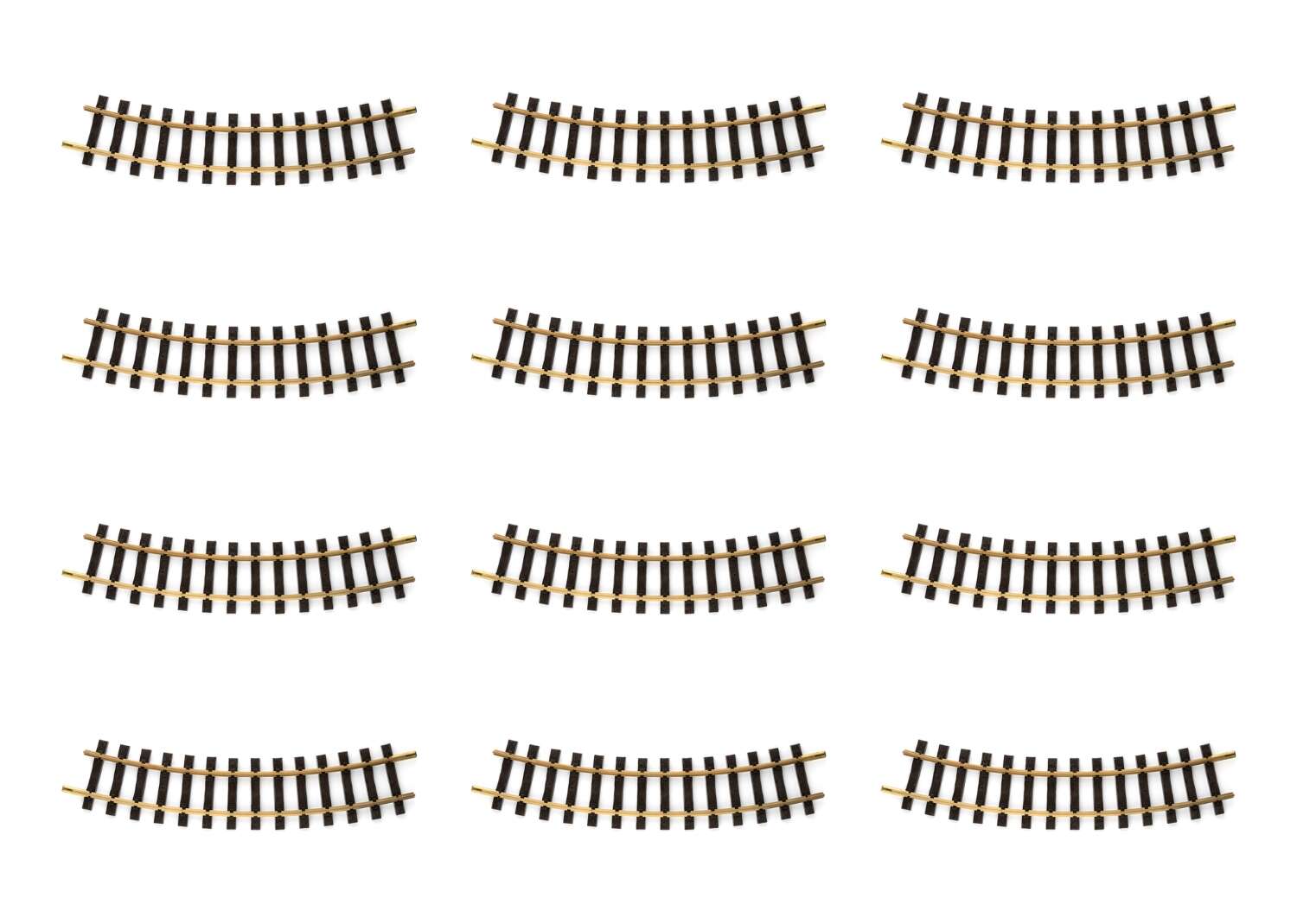 Curved Track Radius R2 30°