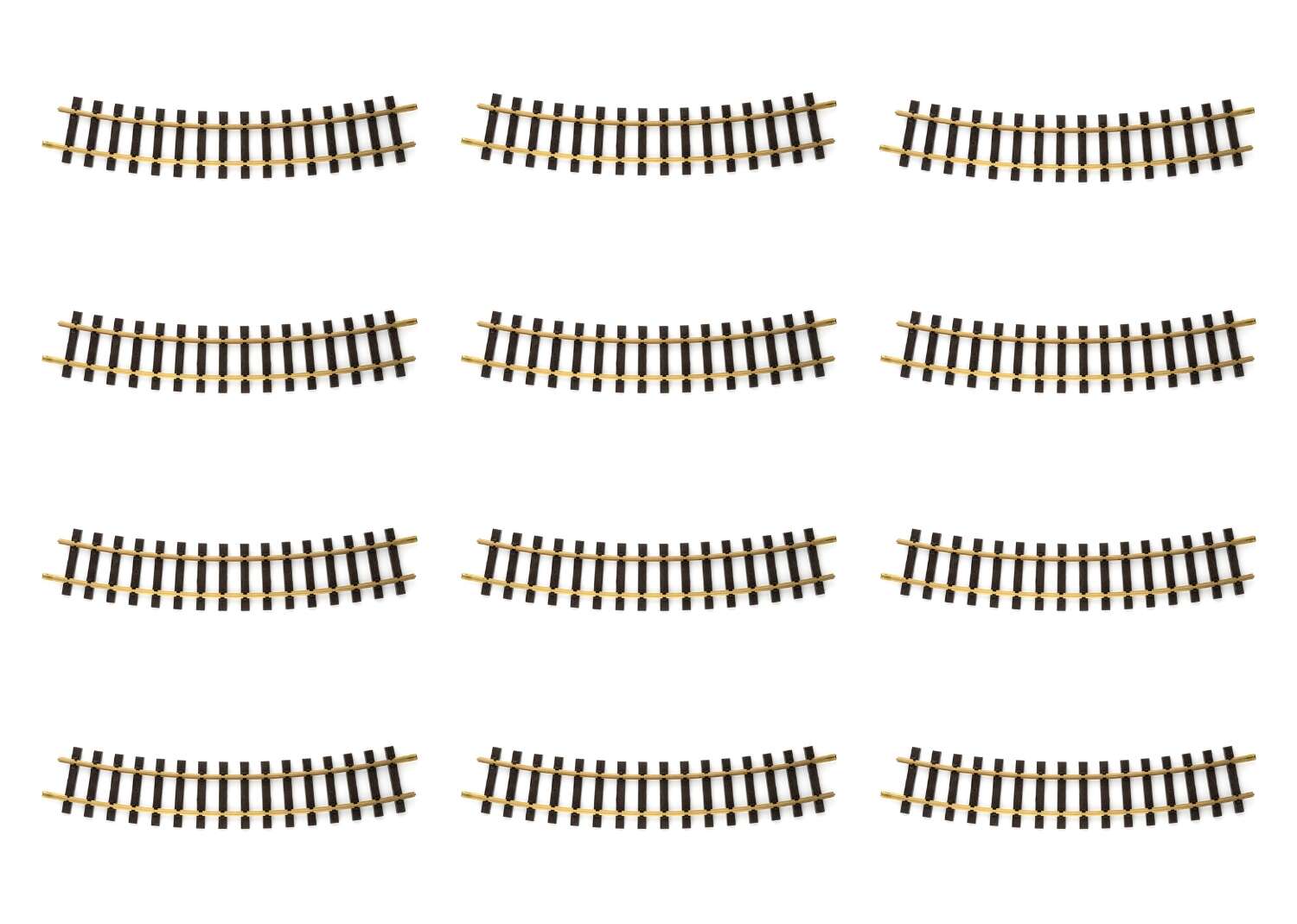Curved Track Radius R3 22.5°