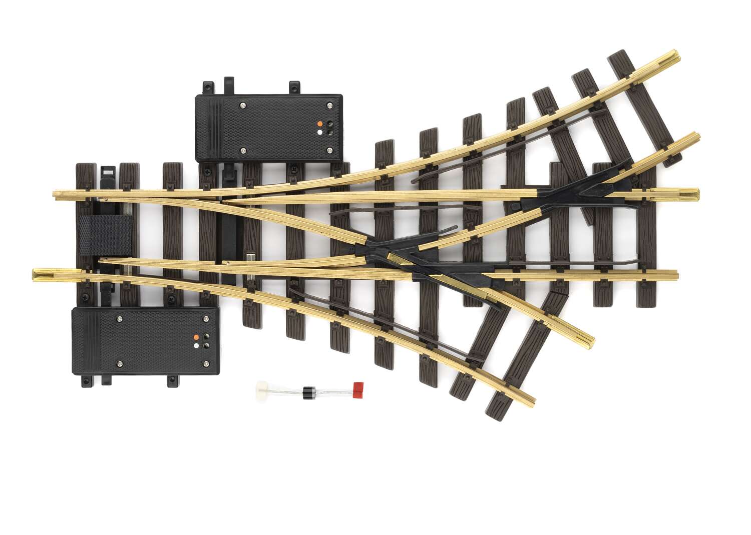Electric Three-Way Turnout 30°