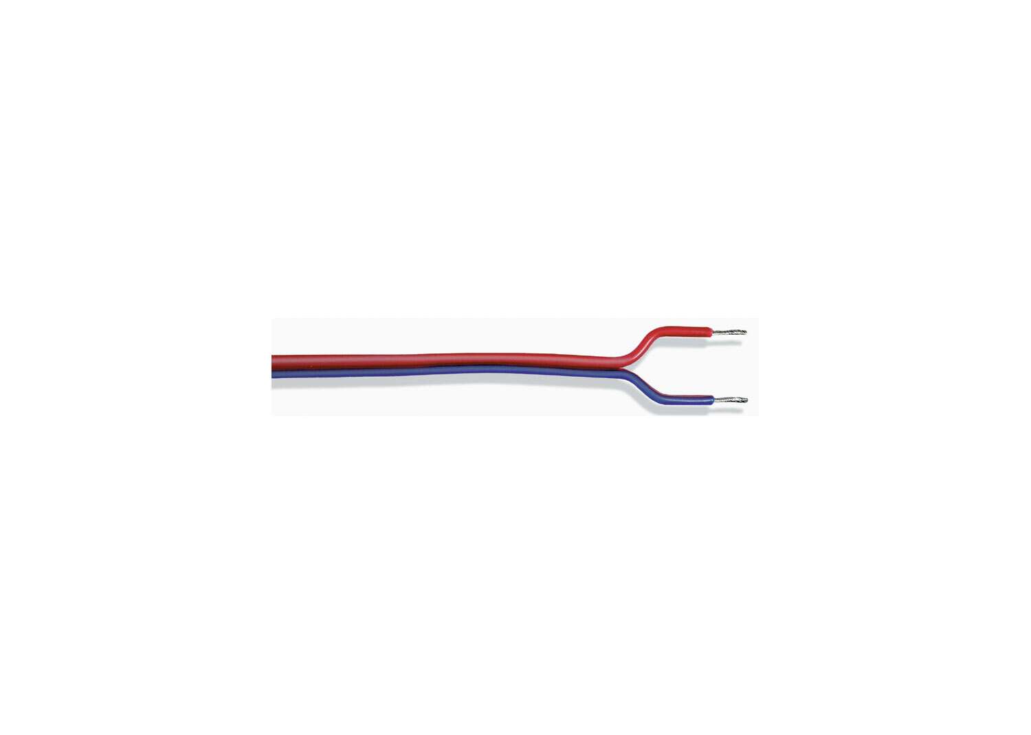 Blue/Red 2-Conductor Wire, 20 Meters / 65 feet 7 inches