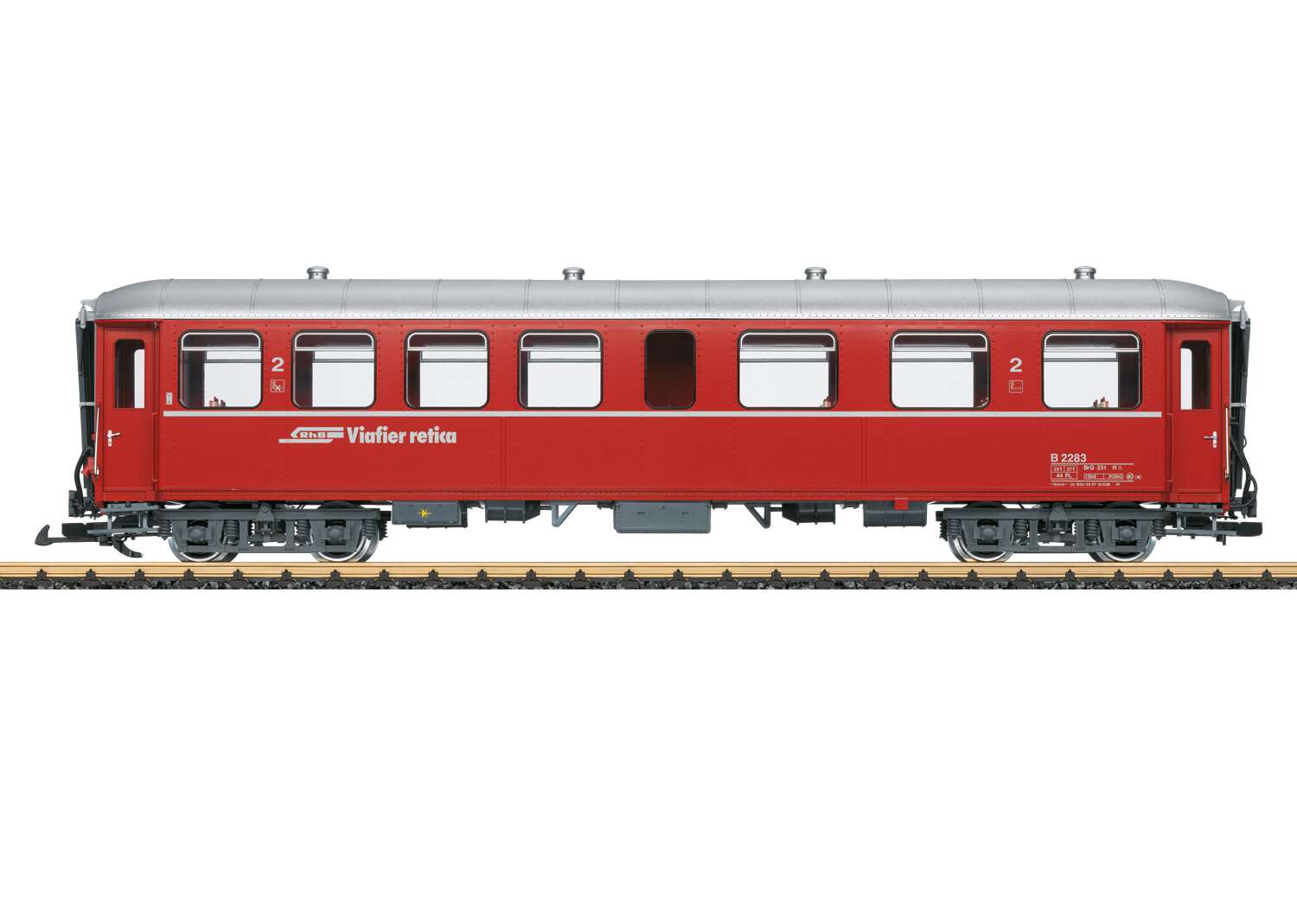 RhB Express Train Passenger Car, 2nd Class