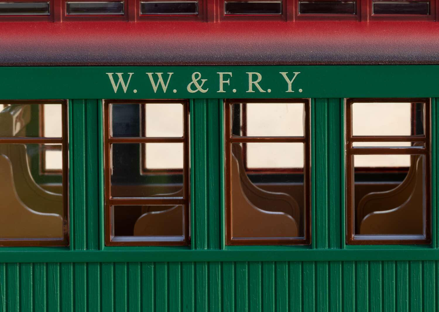 WW & F Ry Passenger Car