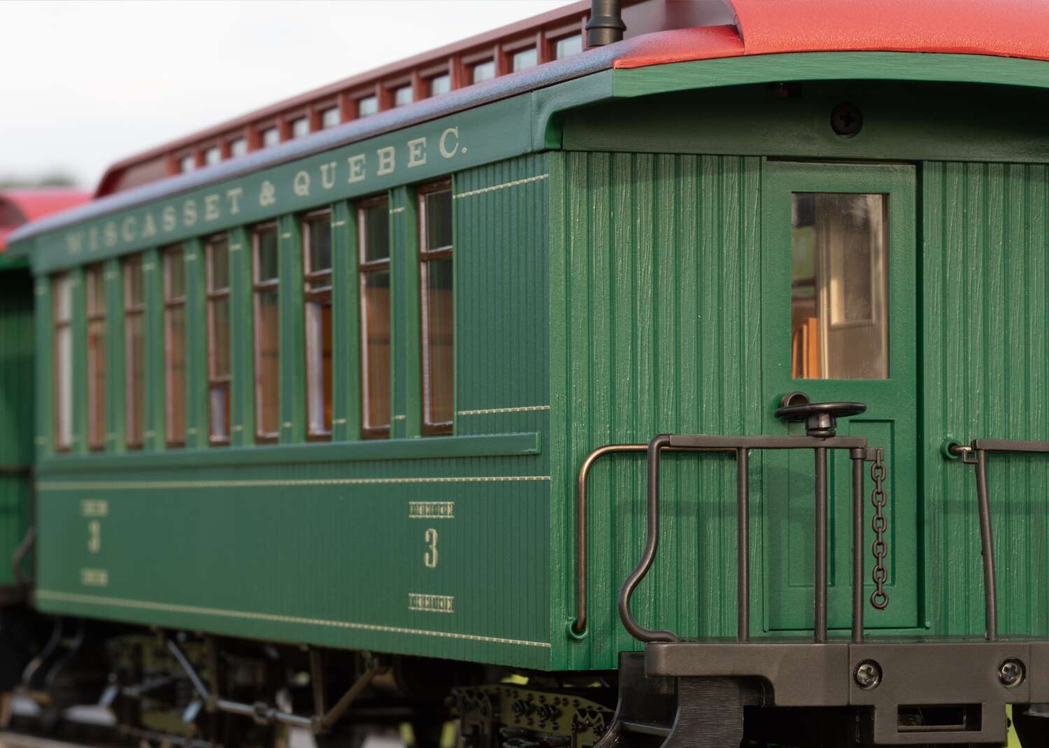 WW & F Ry Passenger Car