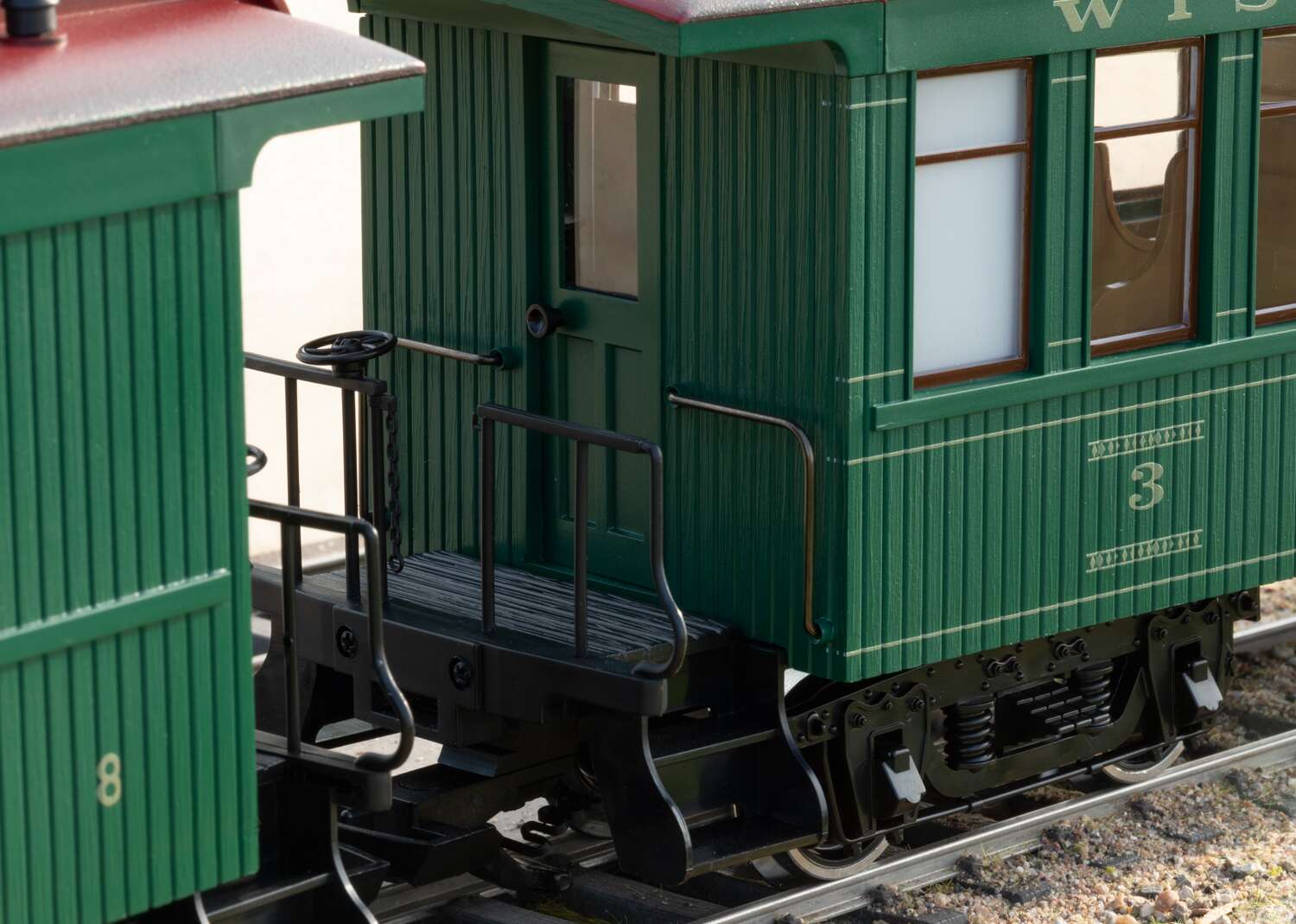 WW & F Ry Passenger Car