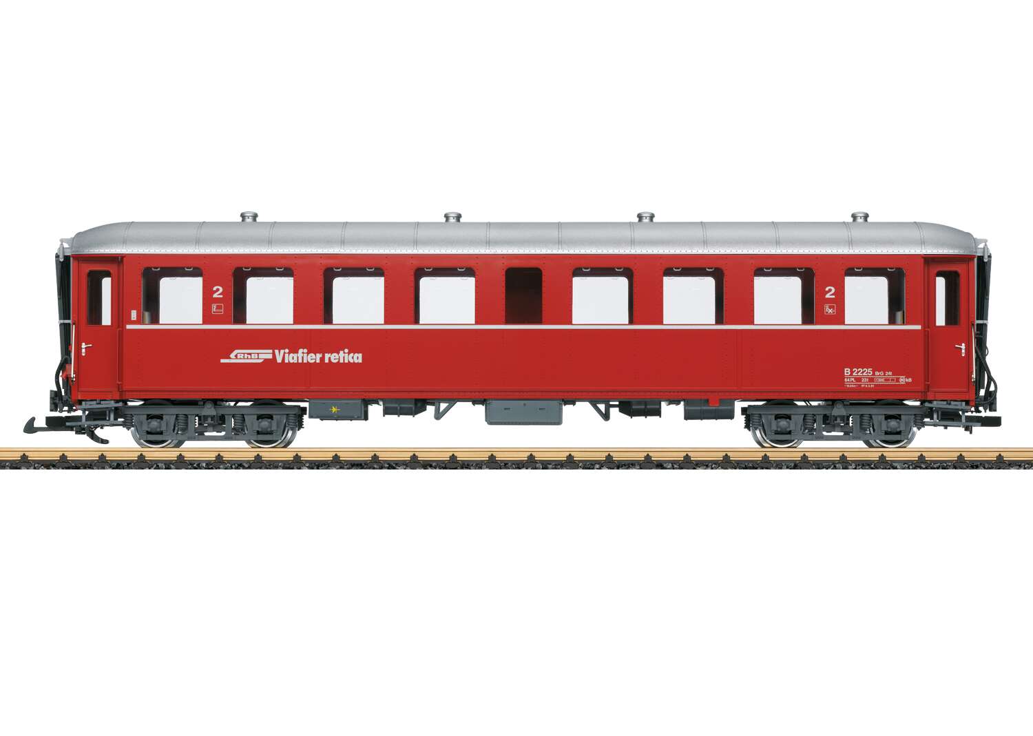 RhB Express Train Passenger Car, 2nd Class