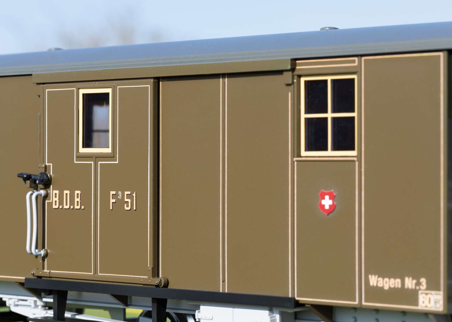 BDB Baggage Car, Car Number F 51