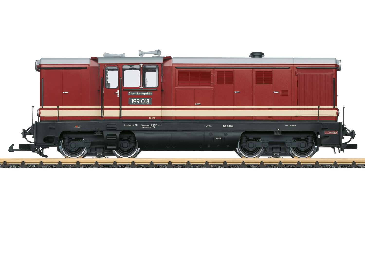 SOEG Diesel Locomotive 199 018 Era VI
