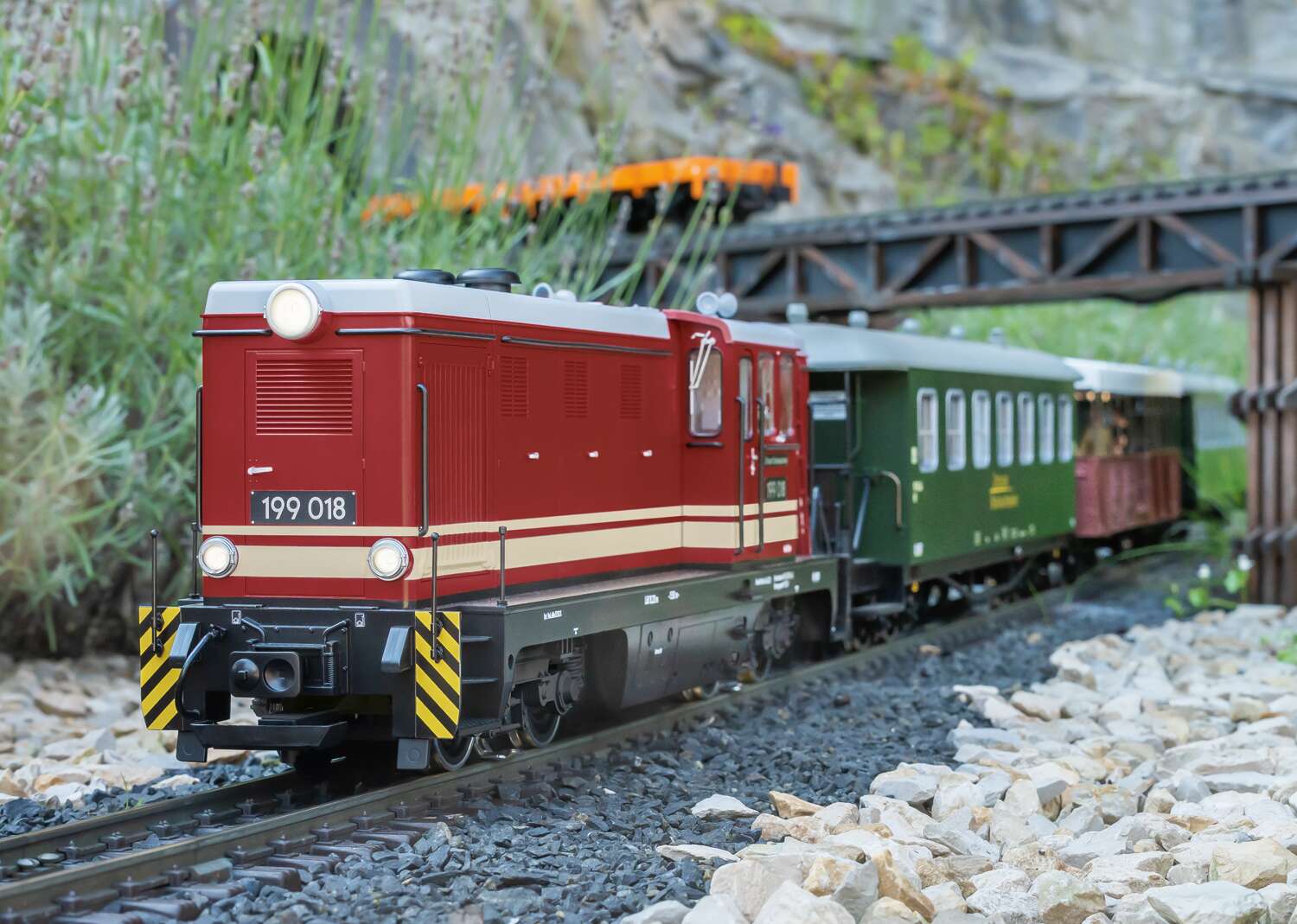 SOEG Diesel Locomotive 199 018 Era VI