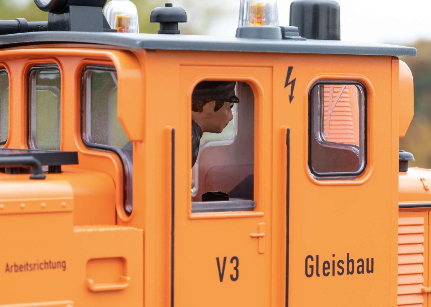 Track Cleaning Locomotive