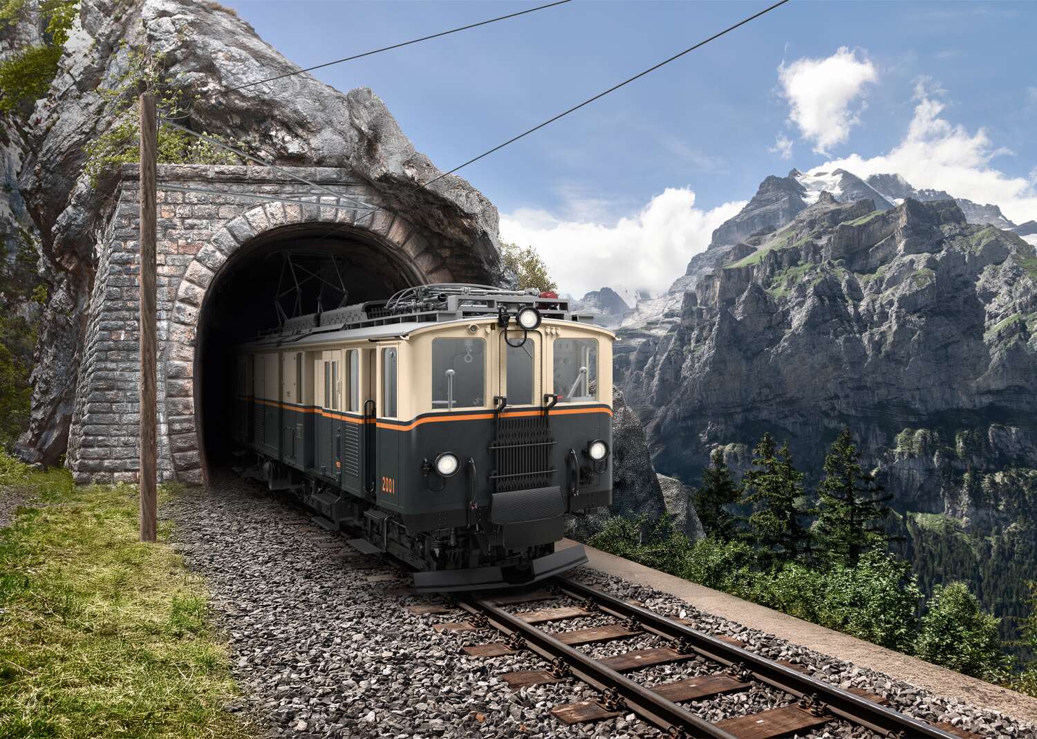 Class FZe 6/6 Powered Rail Car Era II