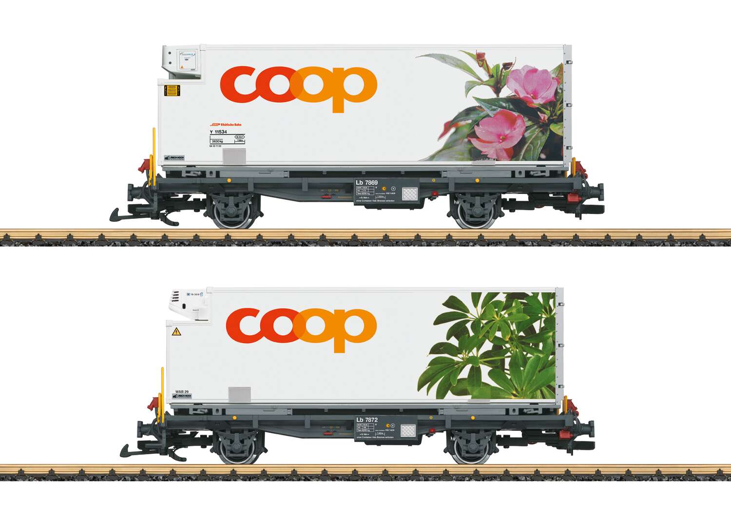 RhB Container Car Set "coop®"