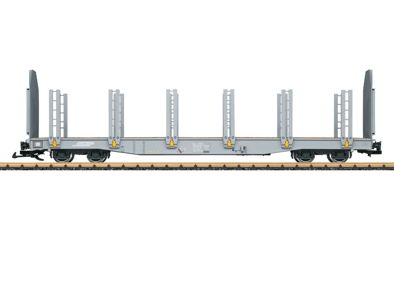 RhB Double Stake Car