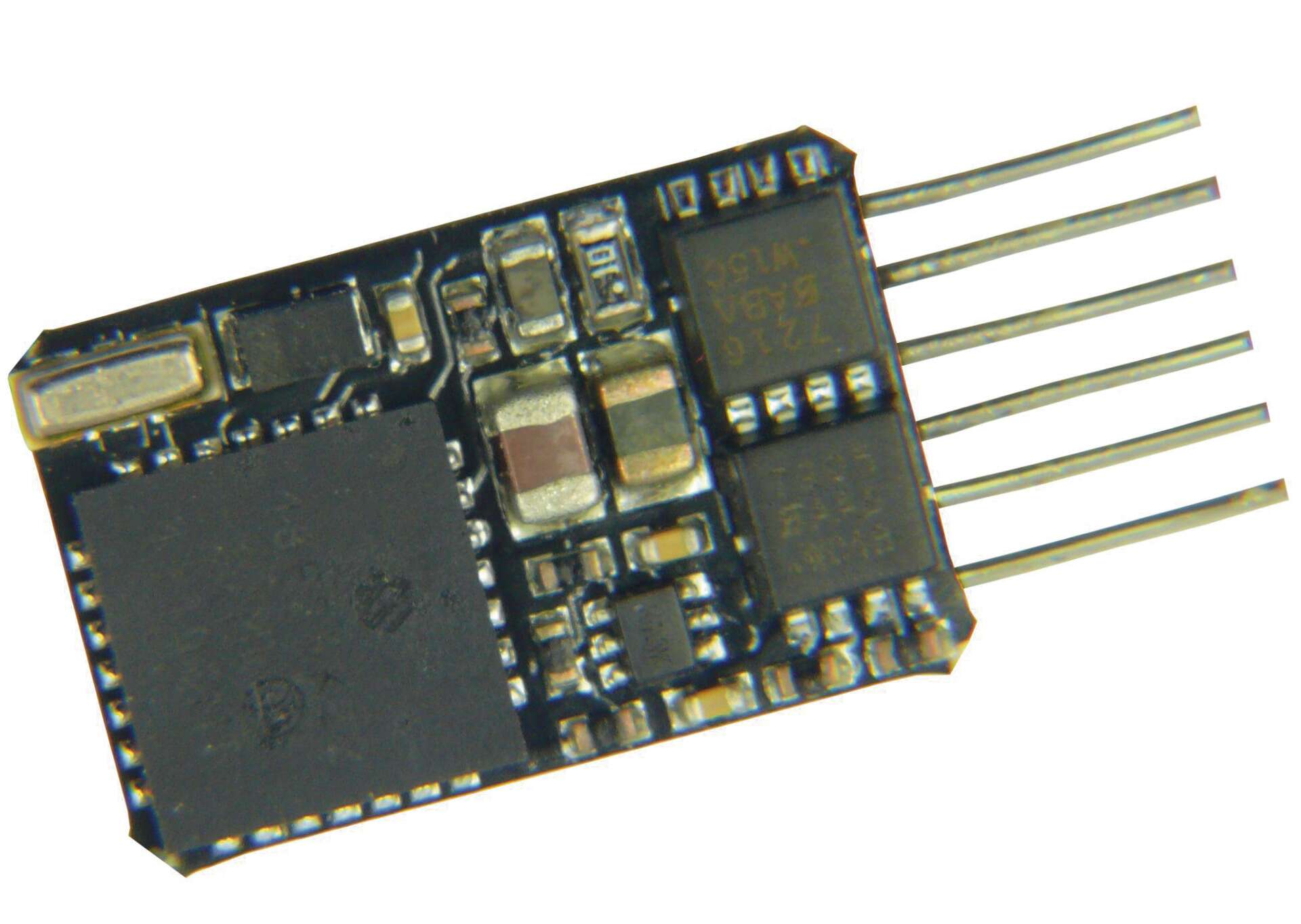 6-pin decoder, straight pins (NEM 651)