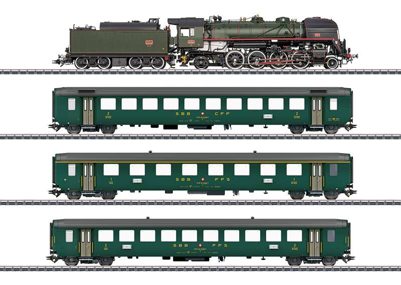 Museum Train Set With 141.R